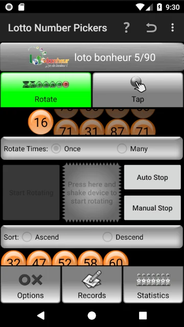 Lotto Player Ivory Coast screenshot